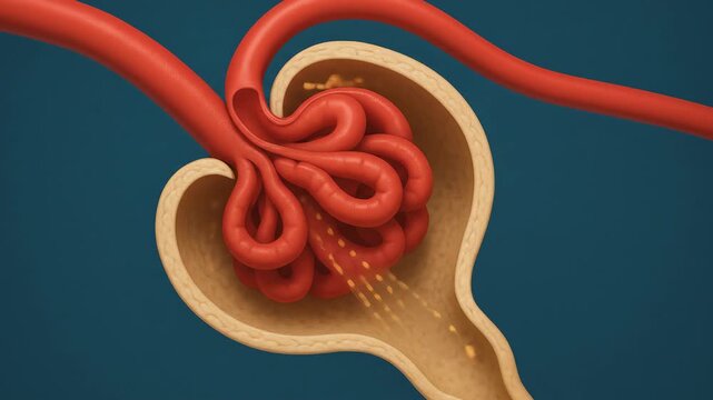 Glomerulus Filtration: Anatomy of a Kidney Nephron