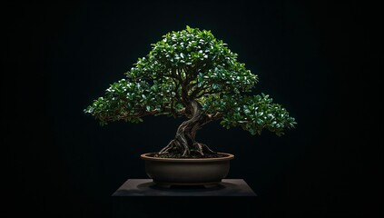 bonsai tree in pot