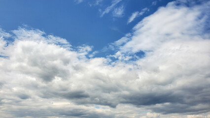 blue sky with clouds wallpaper	