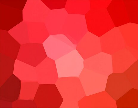 Red polygon abstract background (1)