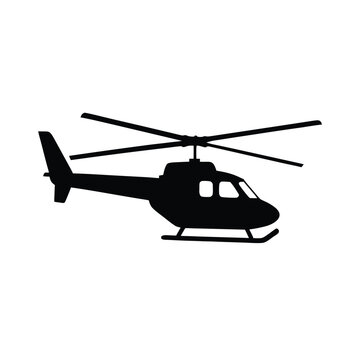 Bell 206 JetRanger isolated on white background