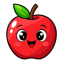 apple cartoon character