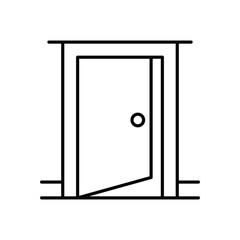 Door Icon vector