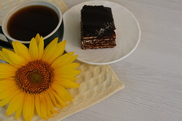 light breakfast in the morning on a weekend