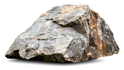 Rough rock mass, various shades