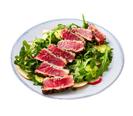 seared bluefin tuna steak 