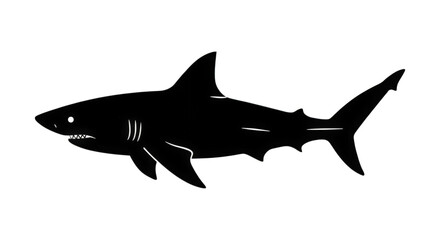 Fototapeta premium shark vector illustration