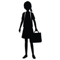 Multiple images of a man carrying bag, Pilot Walking with Helmet Silhouette, Student Discussion Vector Silhouette, Casual man walking, Man walking with bag, Man Pulling Suitcase, Kiddy Crowd Vector.