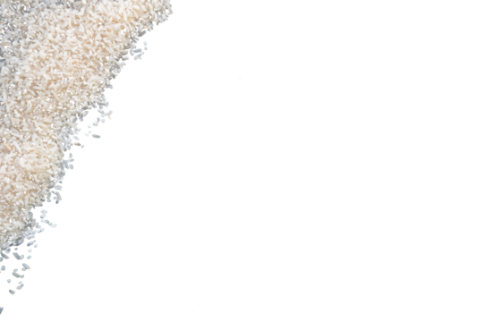 rice frame with empty space for text isolated on transparent background - Powered by Adobe