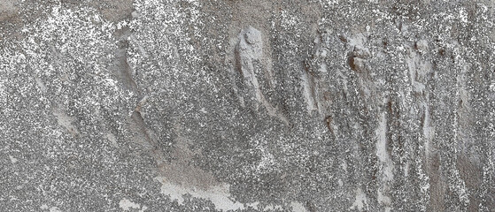 Grayscale mottled texture with black/dark gray specks on light background. Swirling streaks and coarse grain suggest roughness, age. Somber, cold mood. No figurative elements.