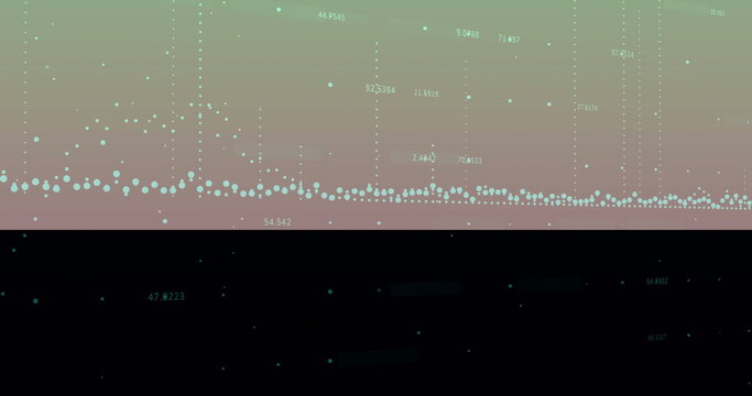 Displaying hundreds of circular markers forming data chart in dashboard, with numeric labels - Powered by Adobe