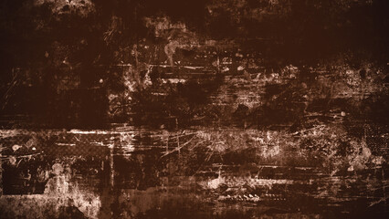 Blurred vintage old brown abstract textured background with scratches, splatters, and grunge details.
