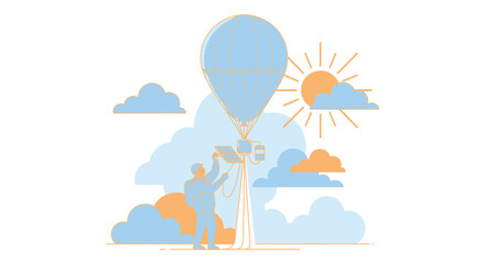 Exploring Atmospheric Data With Weather Balloon Technology For Meteorology Research