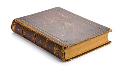 Obraz premium Antique book on white background