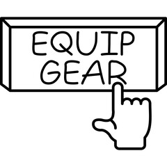 Equip Gear Icon