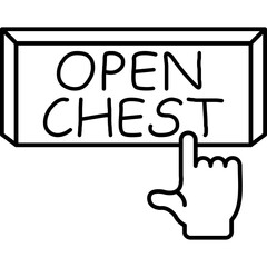 Open Chest Icon