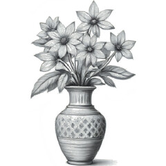 vase with flowers