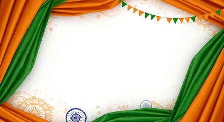 15 august india independence day indian independence day background flag tricolor theme template for graphic design and web design use