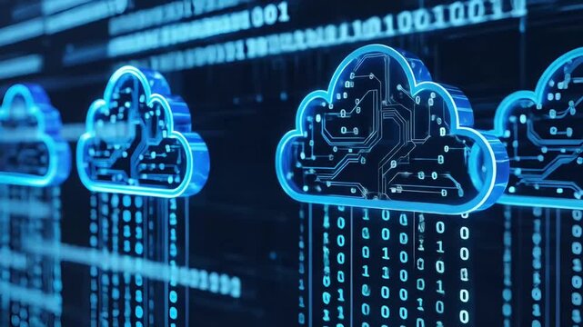 Multi-Cloud AI Integration: Data Synchronization, Secure Storage, Intelligent Networks, Advanced Cloud Computing, Digital Infrastructure - Powered by Adobe