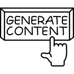 Generate Content Icon