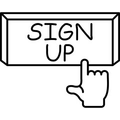 Sign Up Icon