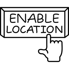 Enable Location Icon