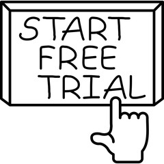 Start Free Trial Icon