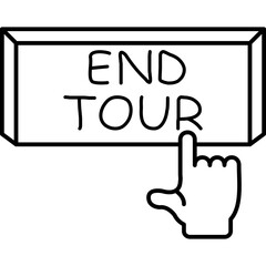 End Tour Icon
