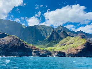 Na Pali Coast Valley on the Water