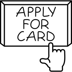 Apply for Card Icon