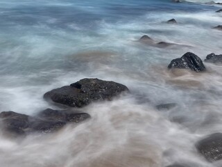 Kapalua Long-Exposure Rocks