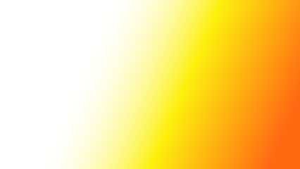 Abstract element of yellow and orange gradient light with transparent background
