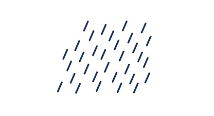 Abstract pattern of slanted lines depicting rain or a shower, suitable for weather-related designs, infographics, and conceptual backgrounds.