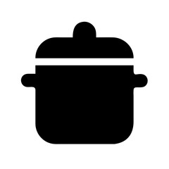 cooking pot vector illustration