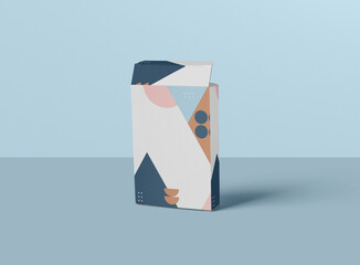 Wide Flat Rectangle Shape Box