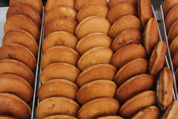 close up of dough 