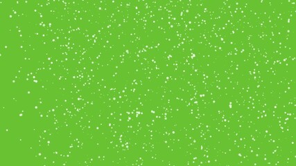 Falling snow on green screen background. Perfect for winter video overlays and festive visual effects.

 - Powered by Adobe