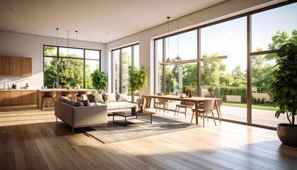 Fototapeta premium modern living room