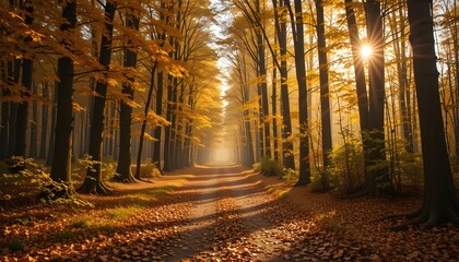  Golden Forest Path