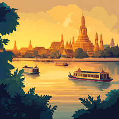 bangkok skyline