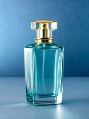 Minimalist Luxury Cosmetic Glass Bottle &ndash; Studio Shot