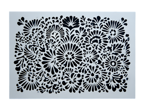 eusable Stencil Art Mat Durable Design
