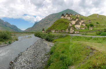 Dargavs necropolis in Ossetia