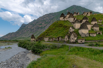Dargavs necropolis in Ossetia