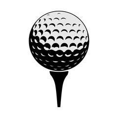Golf ball illustration