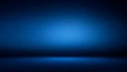 Dark empty studio background with subtle spotlight and smooth gradient lighting.

