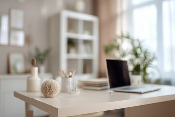 Light-filled, modern workspace