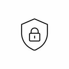 locked private safeguard icon sign vector