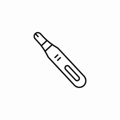 positive pregnancy test icon sign vector
