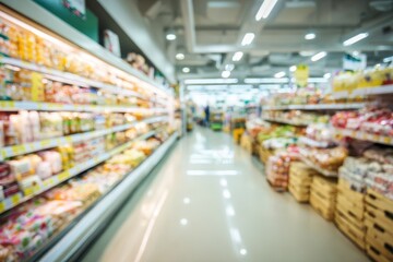 Blurred supermarket interior (1)